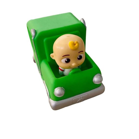 Cocomelon Kids Toy Green Garbage Truck 4" 2020 Moonbug Jazwares - Picture 3 of 8